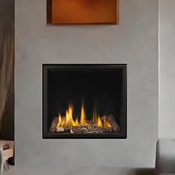 Apex Fires Cirrus X3 HE Frameless Hole in the Wall Inset Gas Fire